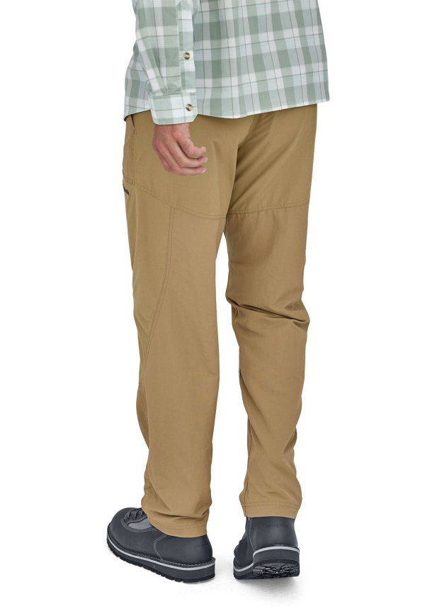 Patagonia Guidewater II Pants Ash Tan Model Back Patagonia Guidewater II Pants Ash Tan Model Back